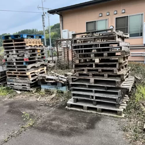 『産廃』木製パレット収集運搬及び処理＠豊後大野市のサムネイル